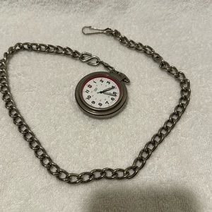 Victorinox Swiss Army pocket watch with chain
